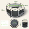 NOBLEZA Portable Dog Playpen - Foldable & Waterproof