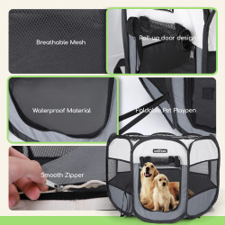 NOBLEZA Portable Dog Playpen - Foldable & Waterproof