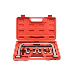 Set di Valvole Podofo 10 Pezzi in Acciaio con Compressore Molle e Custodia Rigida per Riparazione Auto e Moto