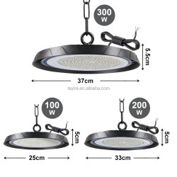 Lampada LED UFO High Bay 100W 200W 300W, Disponibile in UE, 220V, Impermeabile, per Officine, Stadi, Supermercati, Magazzini, Ga