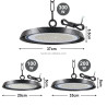 Lampada LED UFO High Bay 100W 200W 300W, Disponibile in UE, 220V, Impermeabile, per Officine, Stadi, Supermercati, Magazzini, Ga