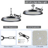 Lampada LED UFO High Bay 100W 200W 300W, Disponibile in UE, 220V, Impermeabile, per Officine, Stadi, Supermercati, Magazzini, Ga
