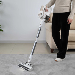 Nuovo Aspirapolvere Ricaricabile di Design con Aspirazione da 15kPa, Pulitore Portatile ad Alte Prestazioni per Case Moderne
