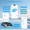 AIRROBO QT200 Skimmer Automatico Senza Fili di Alta Qualità e Robot per Pulizia Piscina con App Intelligente e Filtro Ecologico 