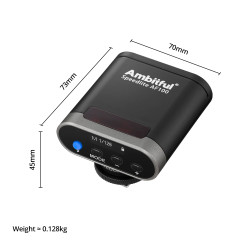 Flash per Fotocamera Mini Ambitful AF100 GN12 5600k Speedlite con Attacco Standard Hot Shoe per Sony Canon Nikon