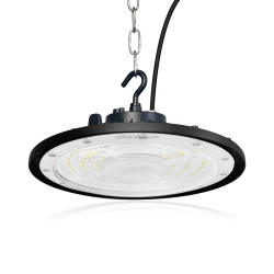Lampada Industriale UFO IP65 da 100W/200W/300W per Magazzini, Officine, Stadi, Spazi Commerciali ed Espositivi