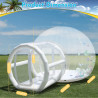 Casa a Bolla Gonfiabile Tenda Pallone Trasparente in PVC Tenda a Pallone a Bolla Gonfiabile
