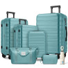 Set di Valigie Espandibili in ABS a 6 Pezzi