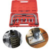 Set di Valvole Podofo 10 Pezzi in Acciaio con Compressore Molle e Custodia Rigida per Riparazione Auto e Moto