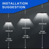 Lampada UFO High Bay 100W 200W 300W 100-277V per Industria, Commercio, Officine, Fabbriche, Magazzini, Centri Commerciali