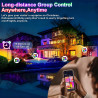 Faro LED RGB 50W 100W con Proiettore DOB 100-240V, Controllo APP Tuya WIFI, Impermeabile, Lampada RGBCCT RGBCW RGBWW, Disponibil