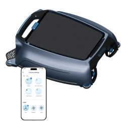 AIRROBO QT200 Skimmer Automatico Senza Fili di Alta Qualità e Robot per Pulizia Piscina con App Intelligente e Filtro Ecologico 