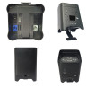 Set di 4 Luci Par LED 6x18W 6 in 1 RGBAW+UV con Telecomando Wireless, Batteria Portatile per Discoteca, KTV, Bar, Illuminazione 