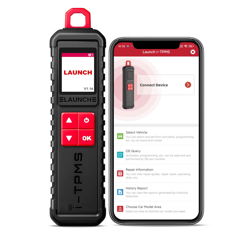 Launch X431 ITPMS TSGUN Tire Pressure Monitor Tool Based on Android App