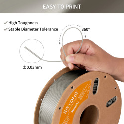 Filement PLA Standard ERYONE pour Imprimante 3D, Diamètre 1,75 mm