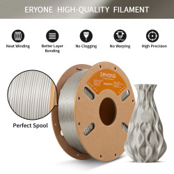 Filamento PLA Standard ERYONE para Impresora 3D, Diámetro 1,75 mm