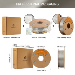 Filamento PLA Standard ERYONE para Impresora 3D, Diámetro 1,75 mm