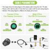 Affichage coloré Bafang DPC18 pour kit de conversion de moteur…