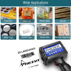 Nueva Impresora de Inyección de Tinta Portátil Phezer P15 2026