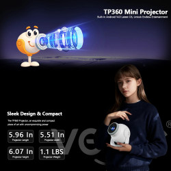 Proyector Smart Topleo para Home Theater
