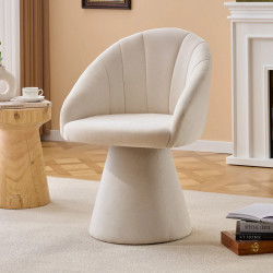 Contemporary Fabric Swivel Chair