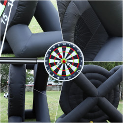 Giant 3-Meter Inflatable Football Target