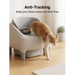 Smart Automatic Eco-Friendly Cat Litter with Open Design