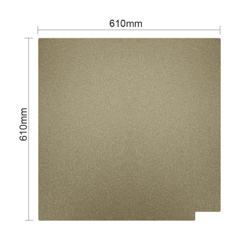 Steel Bedplate with PEI Coating for FDM 3D Printers MD-400D MD-600D…