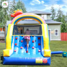 tobogán de agua inflable de doble carril