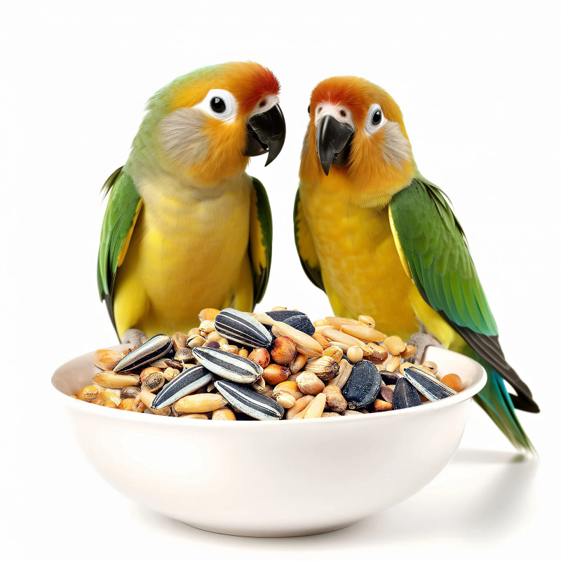 Nobleza Premium Bird Food - Complete Nutrition for Lovebirds