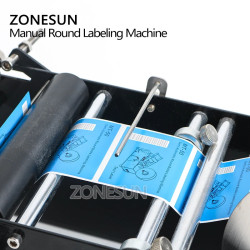 Manual ZS-50 Etikettierer für runde Flaschen von ZONESUN