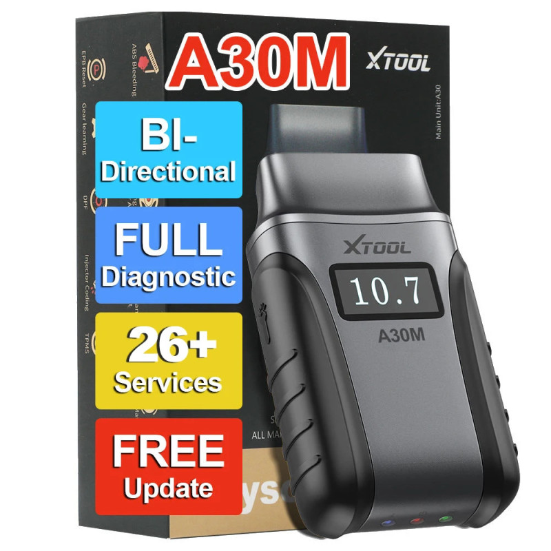 XTOOL A30M V2.0 Auto Diagnose Maschine 26+ Reset Freigabe Kostenlos…