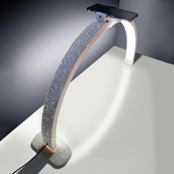 LED Desk Lamp with U-Shaped Arc for Nail, Half Moon Light for…