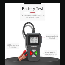 Battery Tester Warehouse USA EU Automotive Tools KINGBOLEN BM550 6V…