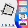 LED-Smart-Dimmerbare Strahlern IP66 wasserdicht 100V-240V 50W 100W…
