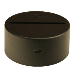 Calca LED Display Night Lamp 16 Colors Acrylic Panel Remote Control