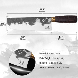 SHANGDAO 7-Zoll-Küchenmesser aus benutzerdefinitem Edelstahl mit…