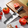 SHANGDAO 7 pulgadas de cuchillo de cocina personalizado de acero…