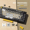 Tastiera Meccanica Ajazz AK820 Layout Tedesco Ergonomica…
