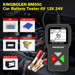 BM550 Battery Tester, Universal Auto Battery Analyzer