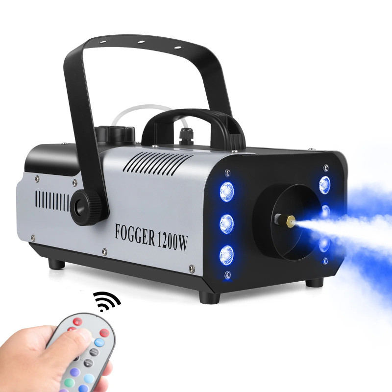 Machine à fumée U'King US de stock LED RGB DJ pour effet de…