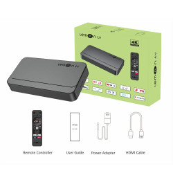 Livraison de France : TV Box LEMON avec interface RJ45, adaptateur…