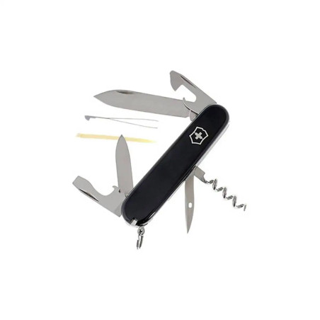 Victorinox Spartan Swiss Army Knife - 12 Functions, Black
