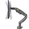 Gas-Powered Laptop Stand for LCD LED Monitor from 17 to 30 Inches