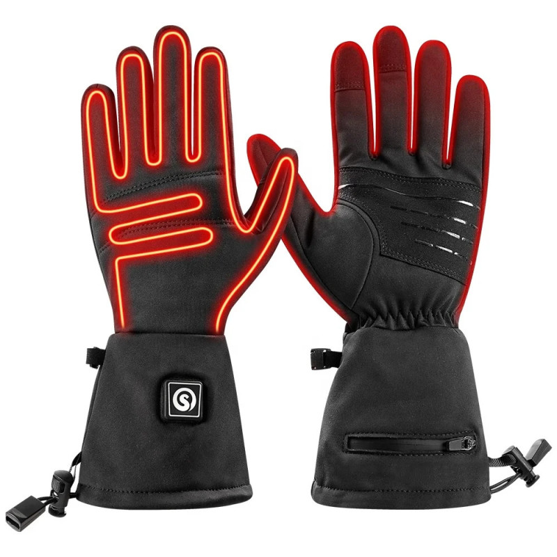 Indossabile Elektrische Fahrrad Handschuhe für Winter