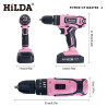 Taladro Eléctrico Portátil HILDA 21V Edición Fashion