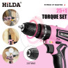 Taladro Eléctrico Portátil HILDA 21V Edición Fashion