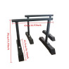EIGFOH Adjustable H-Shape Parallel Bars for Chest & Shoulder Training
