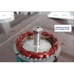 A basse vitesses 100W 12V 24V 3 phases Générateur à aimants…