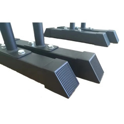 EIGFOH Adjustable H-Shape Parallel Bars for Chest & Shoulder Training